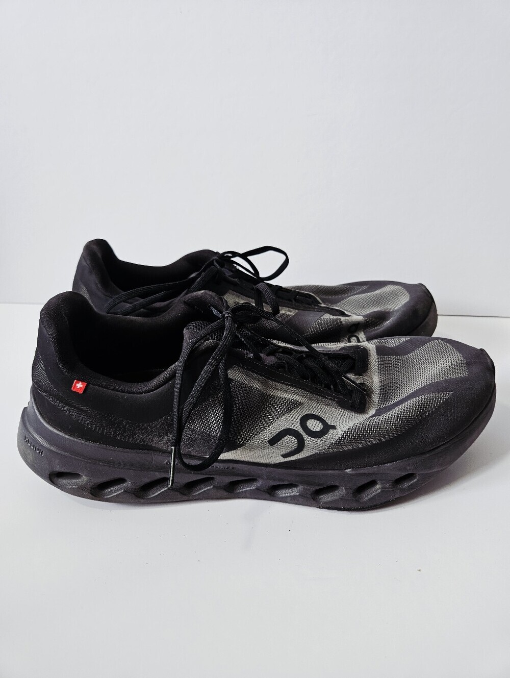 On Running Cloudsurfer Next Running Shoes Size 13 Black Grey